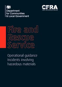 Fire and Rescue Service Operational Guidance Incidents Involving Hazardous Materials