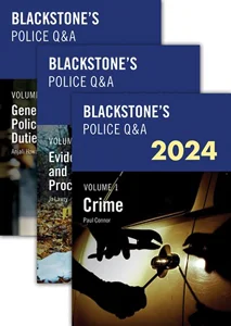 Blackstone's Police Q&A Three Volume Set 2024