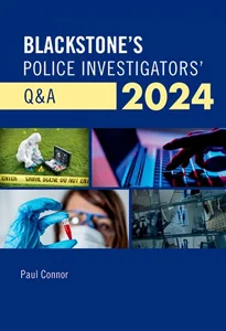 Blackstone's Police Q&A 2024