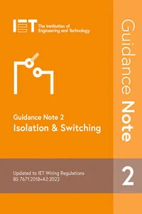 Guidance Note 2: Isolation & Switching, 9th Edition