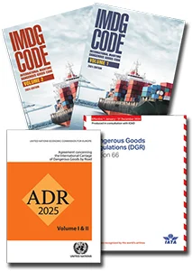 Road, Sea and Air Pack - UN ADR 2025, IMDG 2024 and IATA DGR 66th Edition