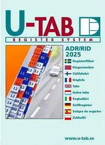 Dorema U-tabs for ADR/RID 2025